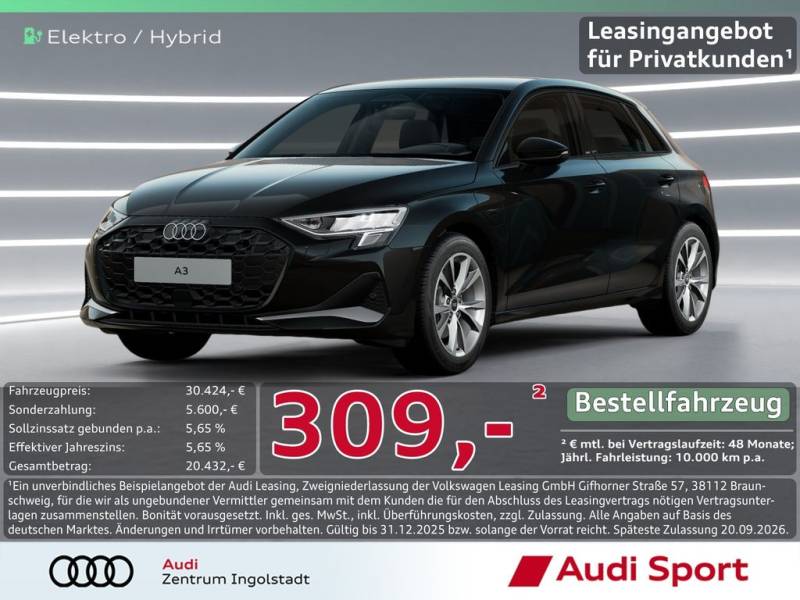 Audi A3 Sportback TFSI e S tronic SHZ UPE 46.130,-