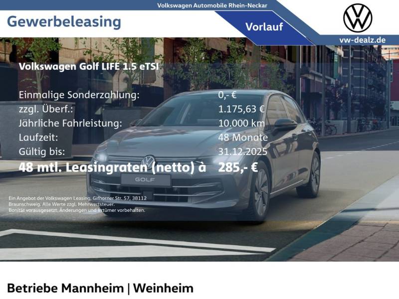 Volkswagen Golf Energy 1,5 l eTSI DSG AHK NAVI LED APP