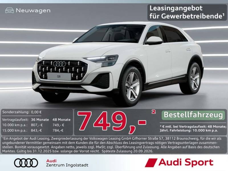 Audi Q8 SUV quattro LED,LEDER,KAMERA UPE 90.200,-