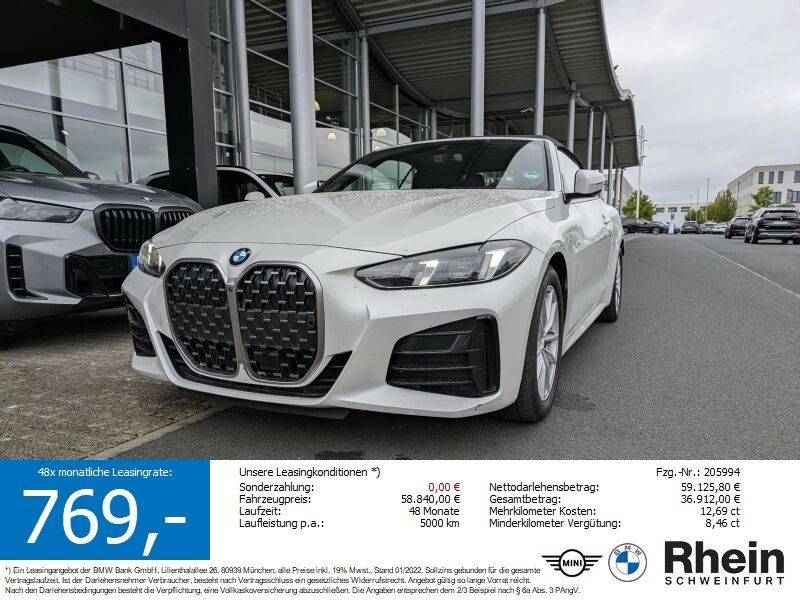 BMW 430i xDrive Cabrio M Sport Standheizung. Leder.