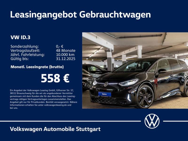 Volkswagen ID.3 GTX Navi AHK Standheizung Kamera