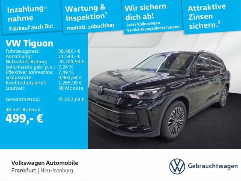 Volkswagen Tiguan 2.0 TDI DSG Goal Navi AHK Sprachassistent