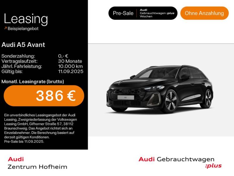 Audi A5 Avant 35 TFSI S line edition one S tro*Matrix