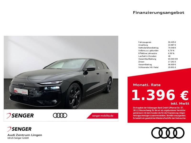 Audi A6 e-tron Avant performance Techpro Paket Matrix