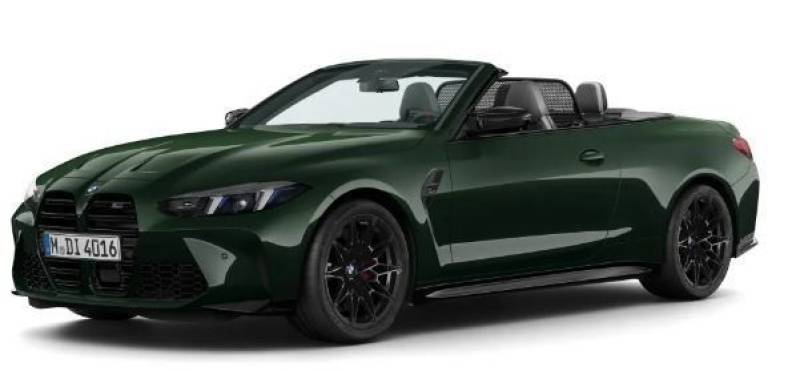 BMW M4 Cabrio DARK EMERALD Sitzbelüftung HeadUp Carb