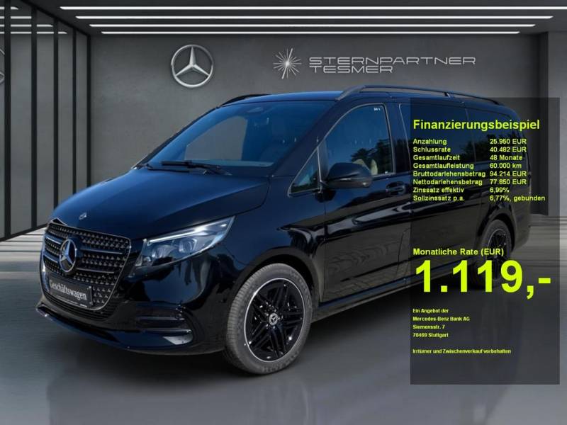Mercedes-Benz V 300 d 4MATIC EXCLUSIVE AMG+AHK+Pano+AIRMATIC