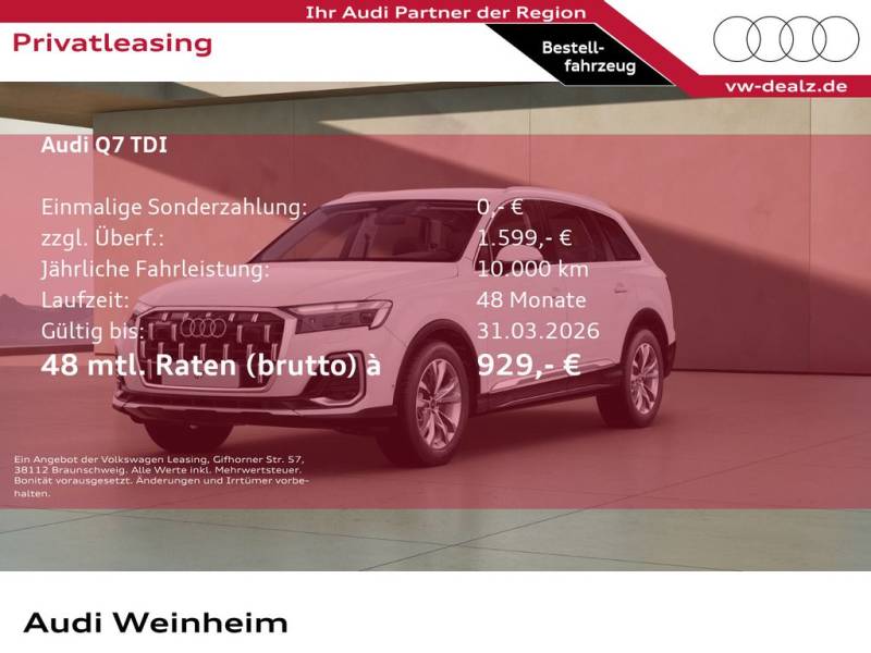 Audi Q7 SUV TDI quattro tiptronic Klima NAVI DAB LED