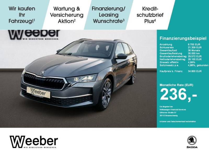 Skoda Octavia Combi SELECTION*AHK*PANO*NAVI*ACC*18ZOLL