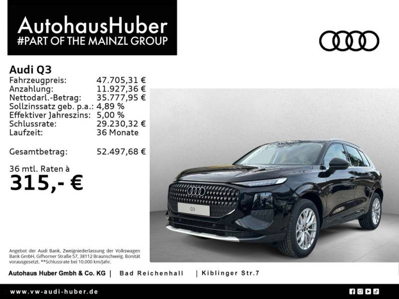 Audi Q3 SUV TFSI S tronic LED SHZ Rkam