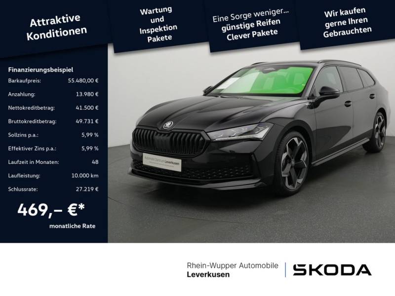 Skoda Superb Combi Sportline MATRIX AHK KAM ACC HUD
