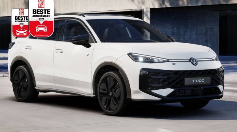 Volkswagen T-Roc 1.5 eTSI DSG R-Line +BLACK-STYLE+CAM+PANO+