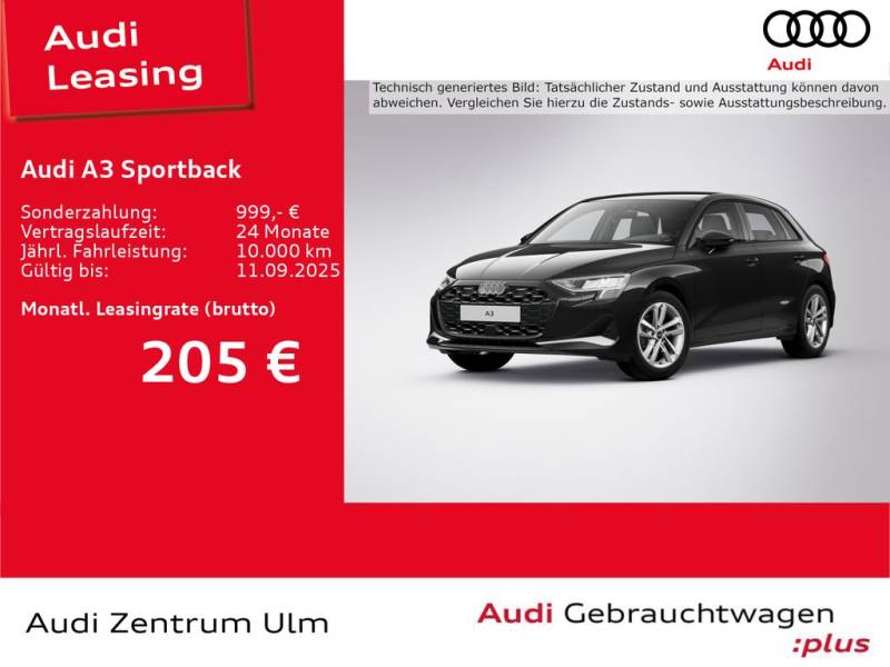 Audi A3 Sportback advanced 35 TFSI AHK NAV R-KAM