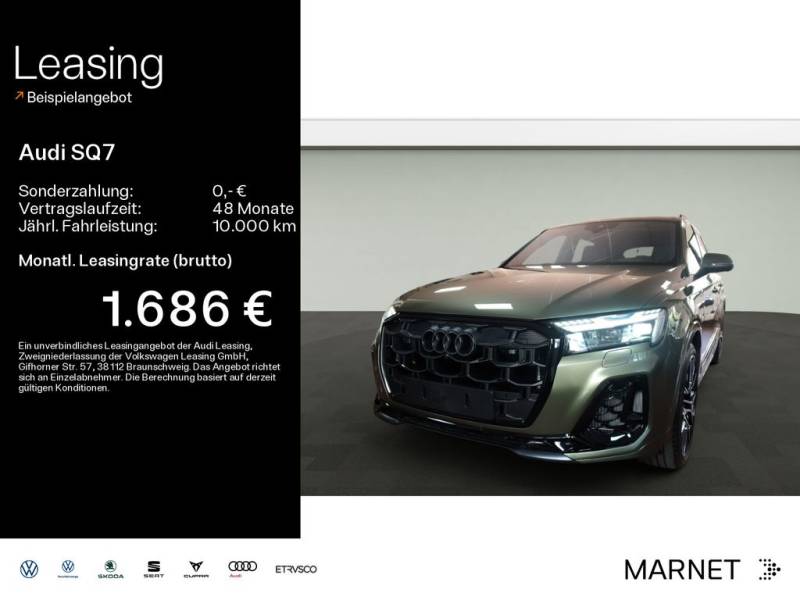 Audi SQ7 SUV TFSI 373 kW exklusive*Matrix-LED*AHK*HUD