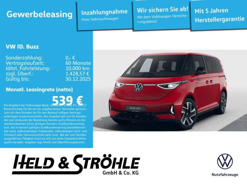 Volkswagen ID.Buzz GTX 4M !BESTELLAKTION! 5 JAHRE-GARANTIE