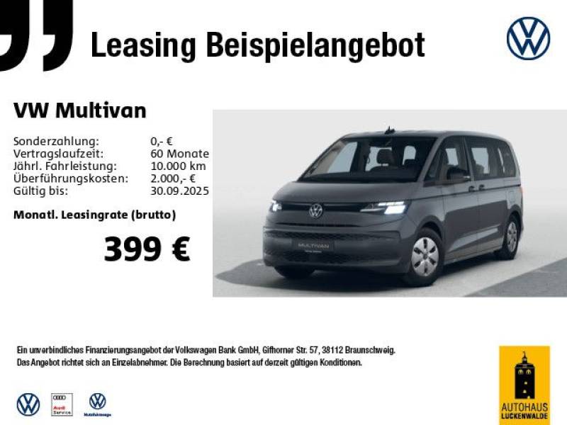 Volkswagen Multivan 2,0TDI DSG *App-Connect*PDC*Lane-Assist