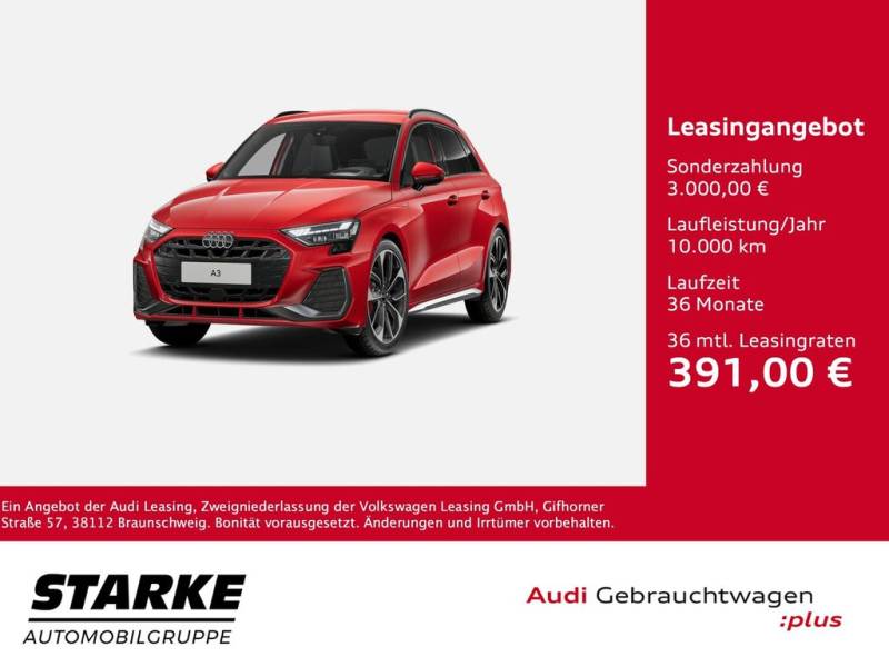 Audi A3 Sportback 35 TDI S tronic S line NaviPlus LED