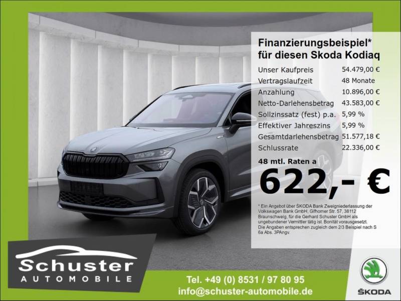 Skoda Kodiaq SPORTLINE 7-Sitze 4x4 TDI*AHK StndHzg 20*