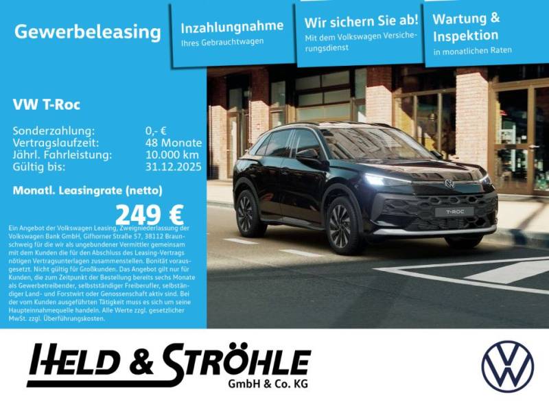 Volkswagen T-Roc Life 1.5 eTSI NAVI RFK ACC