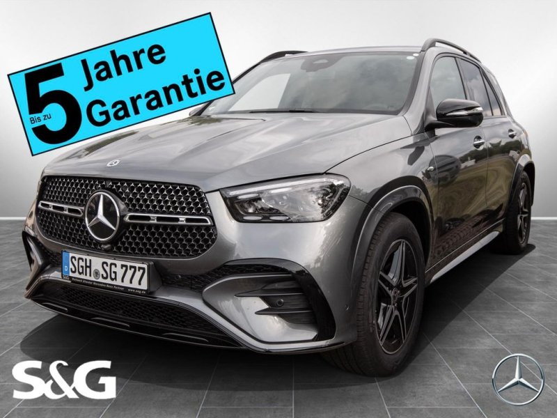 Mercedes-Benz GLE 350 de 4M AMG MBUX+360°+M-LED+AHK+Night+20+