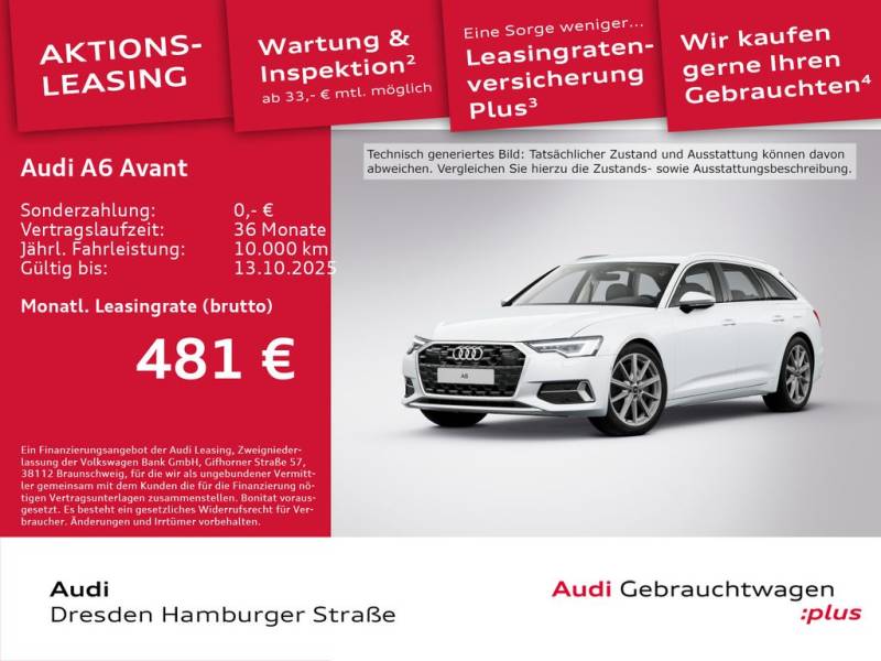 Audi A6 Avant 50 TFSI e advanced quattro Matrix Navi