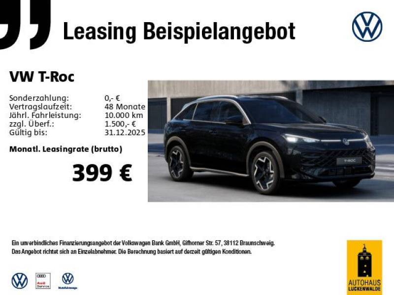 Volkswagen T-Roc 1.5 eTSI R-Line DSG *IQ-MATRIX*AHK*SHZ*