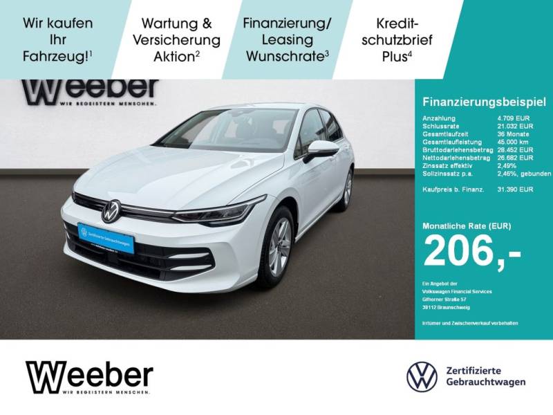 Volkswagen Golf Life *NAVI*LED*STANDHEIZUNG*HEAD-UP*IDA*