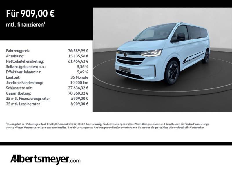 Volkswagen T7 Caravelle 2.0 TDI EDITION +LANG+AHK+NAVI+