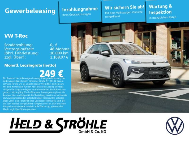 Volkswagen T-Roc Life 1.5 eTSI NAVI RFK ACC