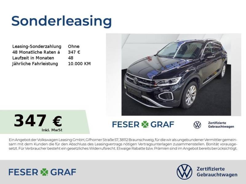 Volkswagen T-Roc Style 1.5 TSI DSG Navi AHK LED DigiCockpit