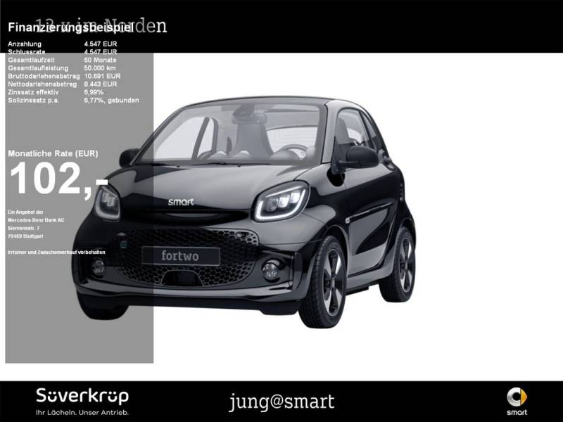 Smart EQ fortwo EXCLUSIVE PANO KAMERA 22KW SHZ