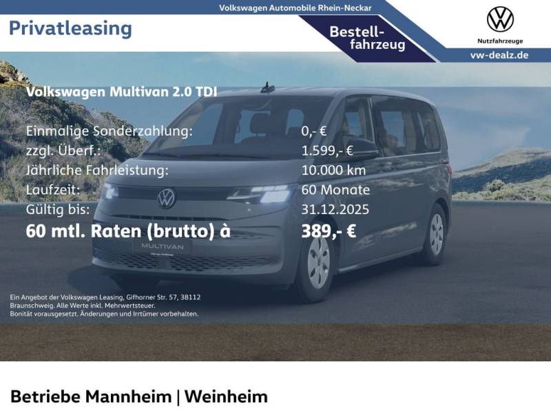Volkswagen Multivan 2.0 TDI DSG Klima DAB ACC PDC LED