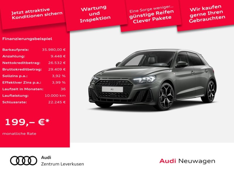 Audi A1 Sportback TFSI S tronic S line ACC NAVI KAM