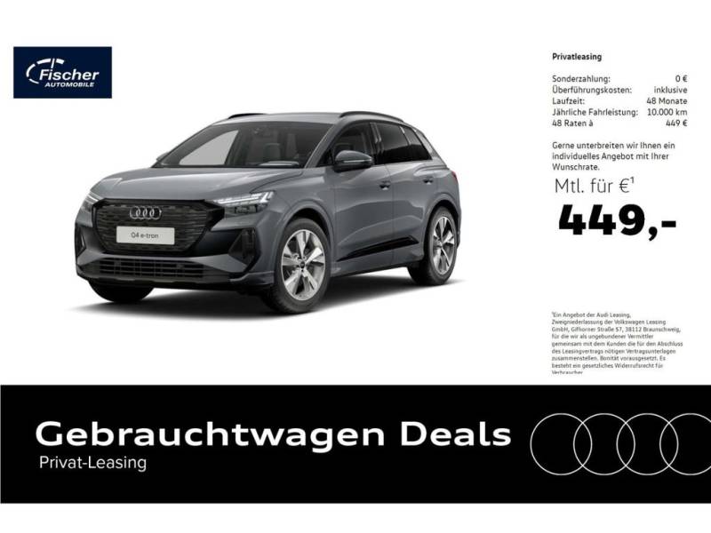 Audi Q4 e-tron 45 qu. S line W-Pumpe/Matrix/NAV/Virt.