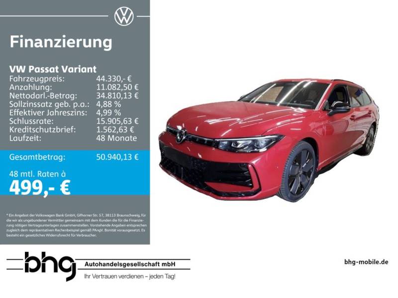Volkswagen Passat Variant 1.5 e-Hybrid OPF DSG R-Line