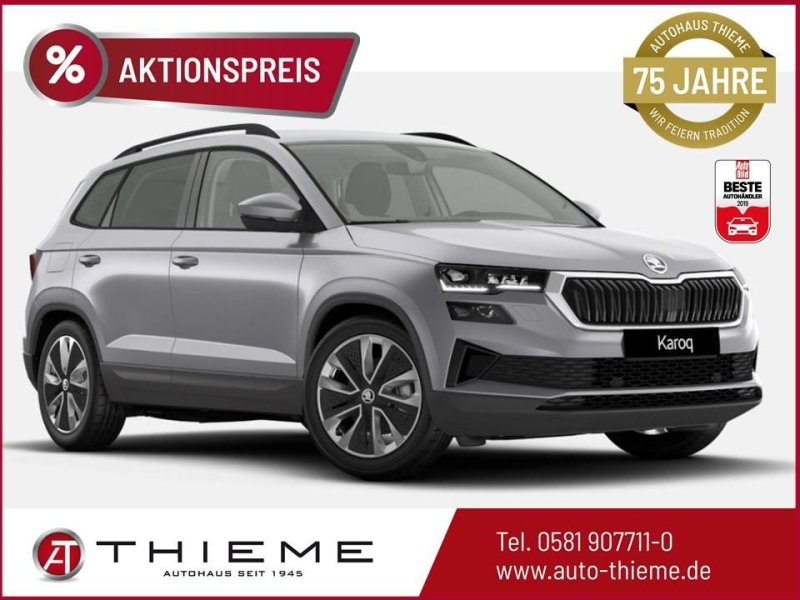 Skoda Karoq 130 Premium 150PS TSI DSG - Matrix/Assi...