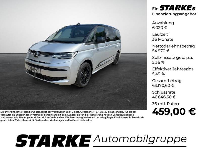 Volkswagen T7 Multivan 2.0 TDI DSG Edition lang Panodach A
