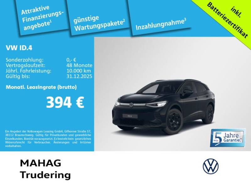 Volkswagen ID.4 Pro 210kW WärmePu CCS AHK IQ.Light Navi Par