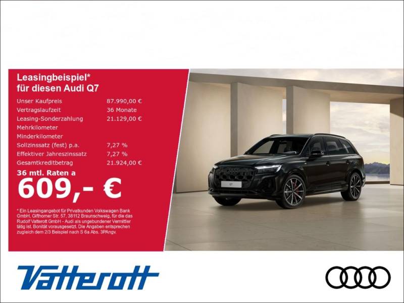 Audi Q7 55 TFSIe quattro S line business Laser ACC Na
