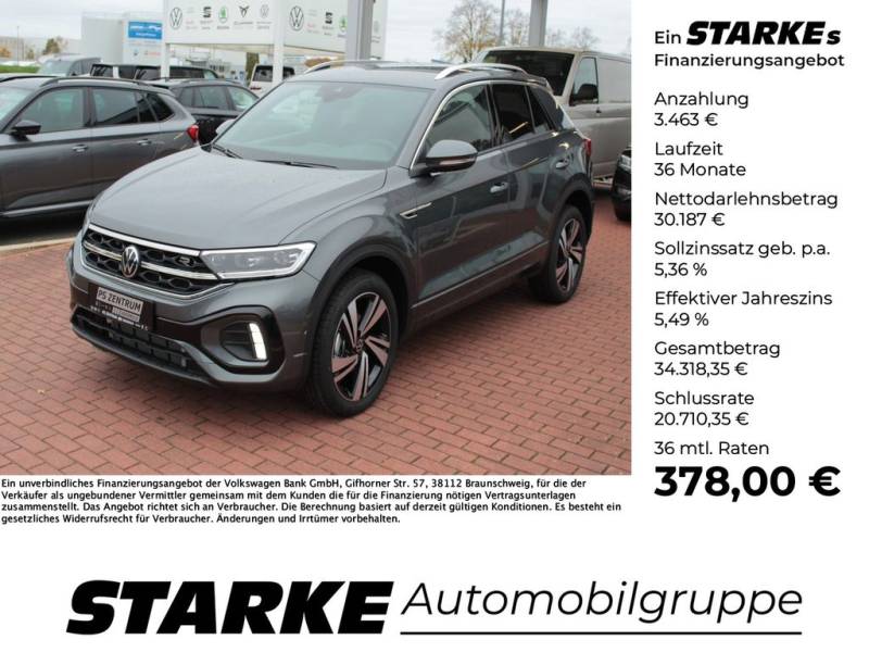 Volkswagen T-Roc 1.5 TSI DSG R-Line AHK Navi LED Kamera PD