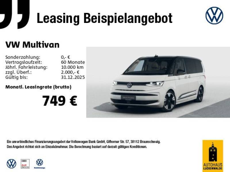 Volkswagen T7 Multivan 1.5 eHybrid 4M Edition LÜ DSG *PANO*