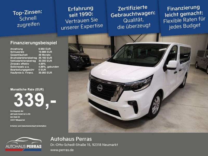 Nissan Primastar dCI 170 DCTTekna 9-Sitz 2ST HK BES+S L