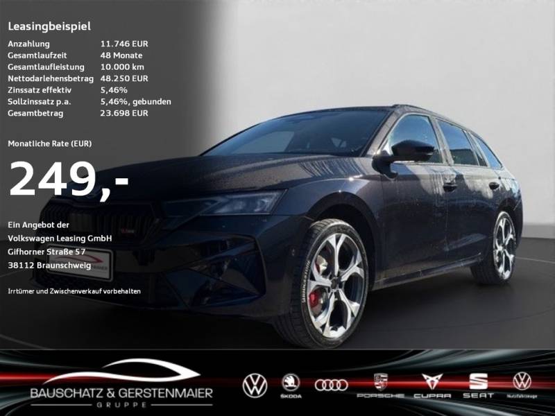 Skoda Octavia Combi RS 2.0 TSI 195 kW 7-Gang-DSG