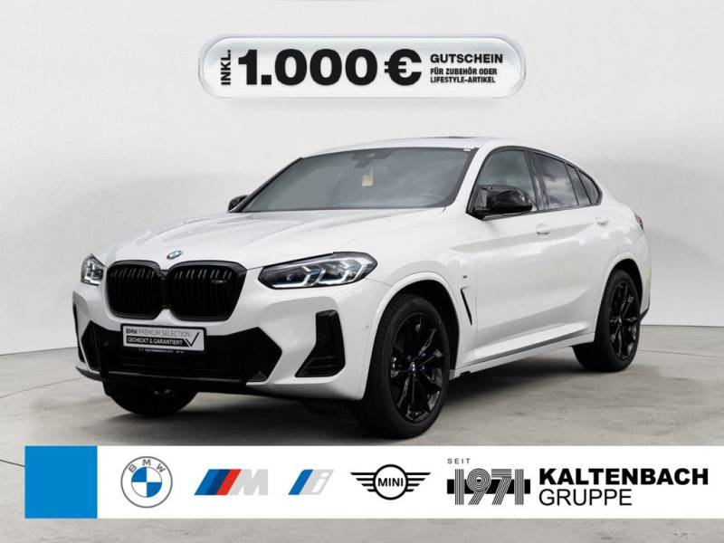 BMW X4 M40i AHK PANO LASER HUD ALUFELGEN 20 ZOLL