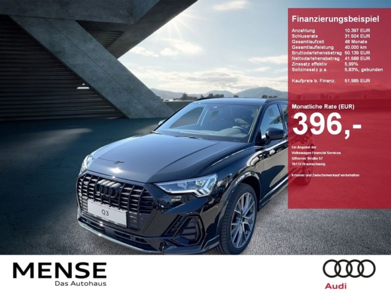 Audi Q3 S line 40TFSI quattro S tronic AHK Pano
