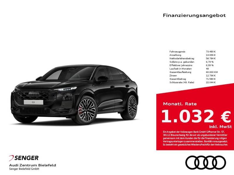 Audi Q3 Sportback e-hybrid Matrix Navi Sitzheizung