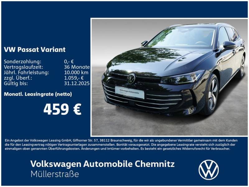 Volkswagen Passat Variant Business 2,0 l TDI 150 PS DSG