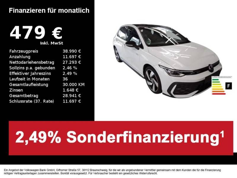 Volkswagen Golf VIII GTI DSG ACC+HUD+PANO+HARMAN-KARDON