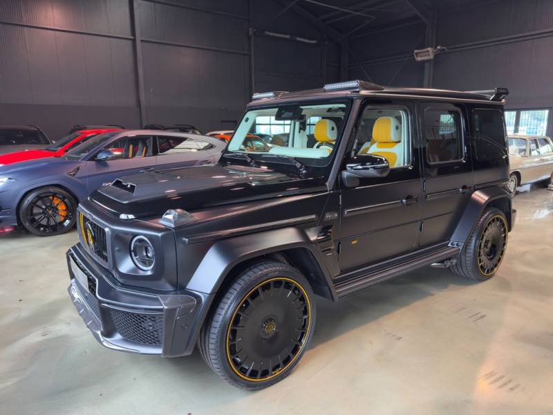 Mercedes-Benz G63 AMG BRABUS 800/YELLOW WHITE LEATHER/DUOTONE
