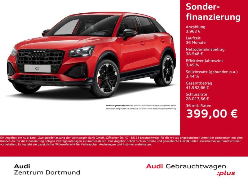 Audi Q2 35 quattro S LINE AHK CAM ACC LM18 E-KLAPPE