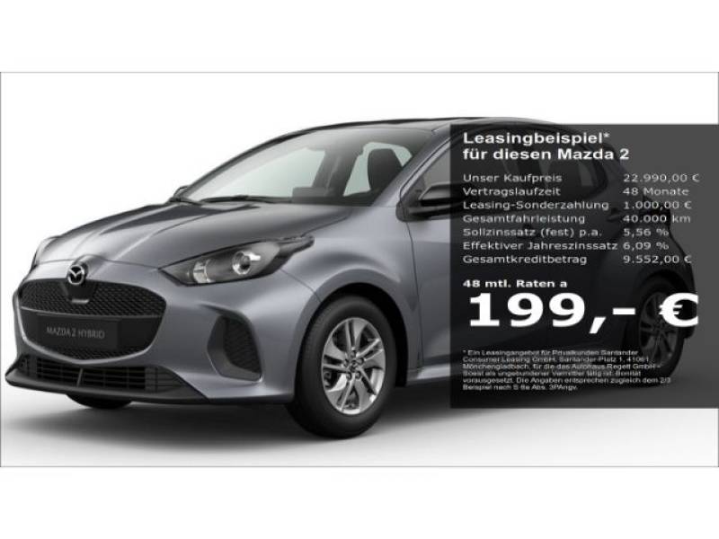 Mazda 2 Hybrid Centre-Line 1.5 EU6e ACC Apple CarPlay 